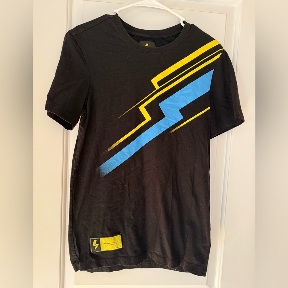 You tube/ gamer Lachlan Tee with Yellow Graphic Patch